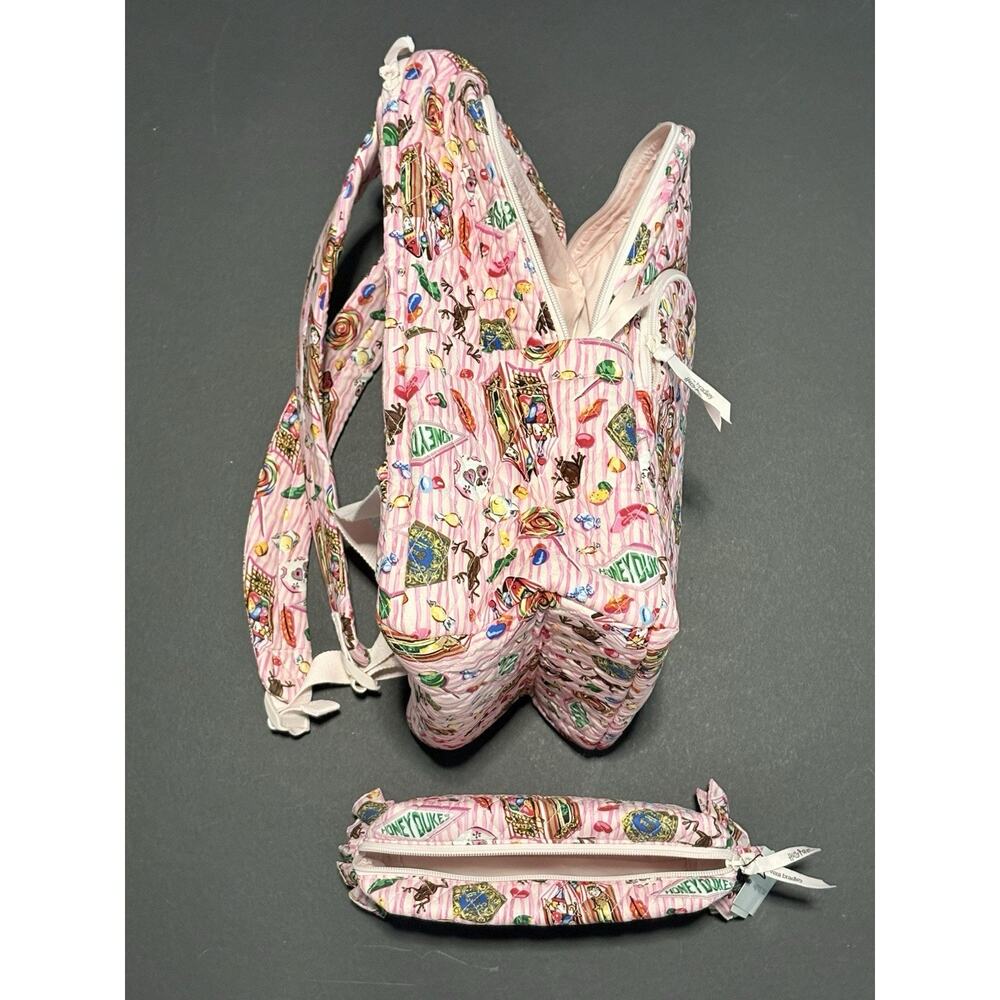 Vera Bradley Harry Potter Honeydukes Large Backpack Cosmetic Makeup Bag Set NWT - Picture 7 of 12